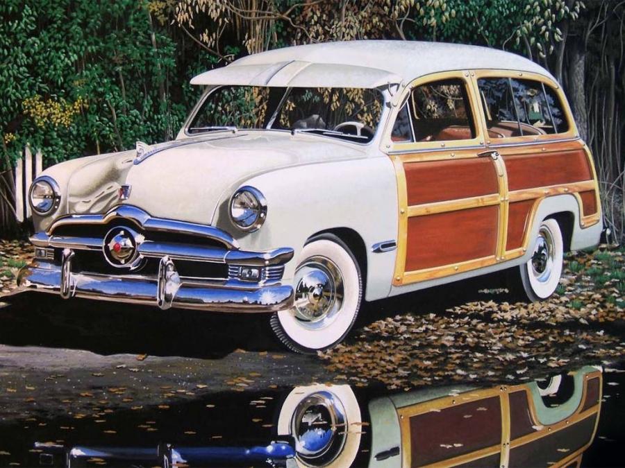  Ford Custom DeLuxe Country Squire (0BA-C79) 1950 года  (фото 21 из 36)